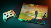 《天外世界》定制Xbox One X主机：风格明艳很美观