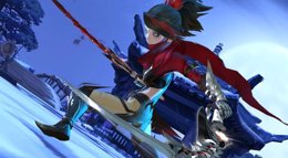 《剑网3：指尖江湖》姬别情超级武器外观蛟鬼展示