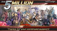 《铁拳7》500万销量贺图 系列总销量超4900万