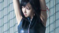 《最终幻想7》蒂法COS 皮衣女神绝妙身材