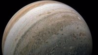 NASA发布新图：朱诺号实拍展现绚丽的木星云
