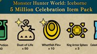 《怪物猎人：世界 冰原》500万出货量道具包来了！3月27日起领取