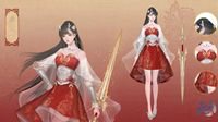 赤朱丹彤 云裳羽衣《天下3》龙巫添新衣！