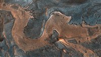 NASA分享火星蜿蜒峡谷照 宛如一条中国巨龙