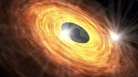 银河系中心的黑洞发生“闪烁” 好像冲我们眨眼
