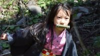 妈妈帮女儿COS祢豆子 神还原幼小形态可爱到犯规