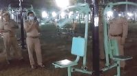 印度健身器材深夜“运动”吓人 警方：润滑油涂多了