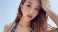 清纯短发 日本第一美体大学生复出写真照