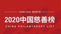 福布斯发布2020中国慈善榜：马云位列第五