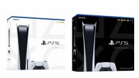 PS5包装盒外观曝光 光驱版白色、数字版黑色
