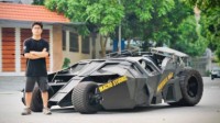 越南小哥花了三年 从零打造出自己的蝙蝠车！