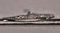 日本制造商打造微型大和战舰模型 细小如发丝、巧夺天工