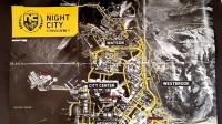 《赛博朋克2077》夜之城完整地图疑泄露 还有明信片
