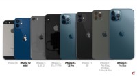 iPhone全系尺寸对比：iPhone 12 mini并非最小