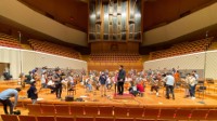 小岛工作室音频总监分享照片：新秘密项目录制工作