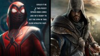 《蜘蛛俠邁爾斯》新戰衣圖：赤紅帽兜神似《刺客》