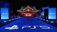 PS5灯光秀现身日本神社：特殊的PS5线下发售庆典