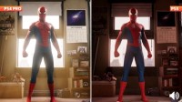 《漫威蜘蛛侠》PS5复刻对比PS4Pro 光线表现更自然