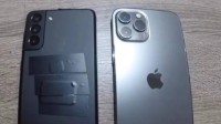 三星S21+与iPhone 12 Pro真机对比曝光 你选哪款？