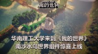 《我的世界》南沙水鸟世界组件惊喜上线