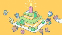 《动森》发售一周年 官方发生日蛋糕贺图