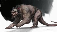 《黑神話悟空》新怪物原畫公布 雙頭鼠妖、猙獰鼠怪