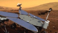 “祝融号”火星车成功驶上火星表面 开始巡视探测