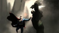 被取消的《超人》游戏细节曝光 实机演示大战毁灭日