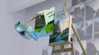 NVIDIA Canvas将涂鸦变成令人惊叹的风景画