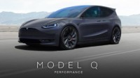 特斯拉2.5万美元电动车渲染图曝光 或命名为Model Q