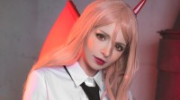 《电锯人》帕瓦小姐COS 甜美又性感的屑女人