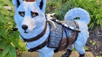 粉丝打造《巫师3：狂猎》杰洛特“白狼”造型雕像 网友吐槽长得像条狗