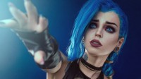 波兰正妹COS《LOL》金克斯 纤瘦性感的暴走萝莉