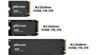 美光推出首款176层QLC SSD：M.2 2230版也支持2T