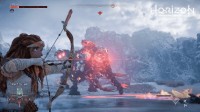 《地平线：西之绝境》PS4实机演示 埃洛伊对抗撼地兽