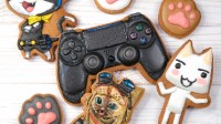 PS官方分享游戏知名猫角色饼干 庆PS4日本发售8周年