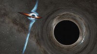 两个超大质量黑洞正在碰撞 需要1亿年才能完全合并