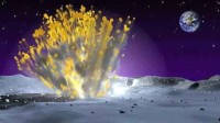 人类的太空垃圾第一次撞上月球 4吨重的火箭碎片