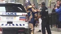COSER被警察逮捕名场面 灭霸犯了什么罪？