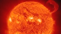 太阳大耀斑爆发 能量相当于几十亿颗巨型氢弹爆炸
