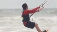 苏翊鸣又学会了风筝冲浪 教练：史上学得最快的学员