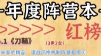 剧本杀阵营本红黑榜盘点 剧本杀阵营本推荐