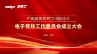 中国音像与数字出版协会电子竞技工作委员会成立