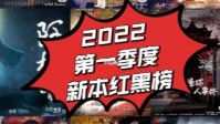 2022第一季度新本红黑榜 剧本杀新本红黑榜