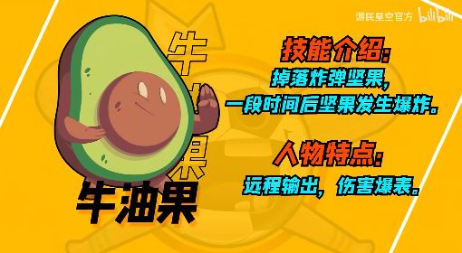 《足球，但大乱斗》牛油果技能讲解