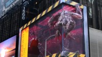 網飛《惡靈古堡》劇集裸眼3D廣告：舔爺出逃囚籠