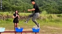 小伙苦练轻功水上漂未火 反被派出所叫去备案