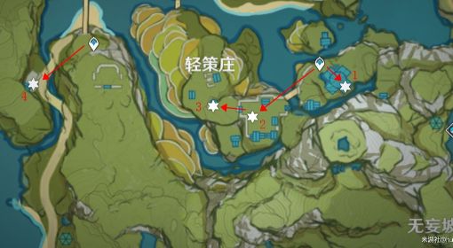 《原神》璃月圣遗物调查点探索路线推荐