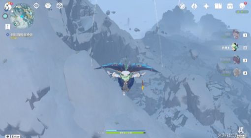 《原神》雪山登顶方法