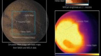 韦布望远镜首张火星照片公布 火星大气清晰可见